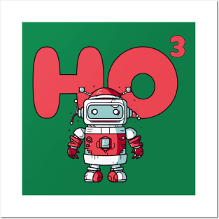 HO3 Christmas Droid is Here For the Holidays Posters and Art